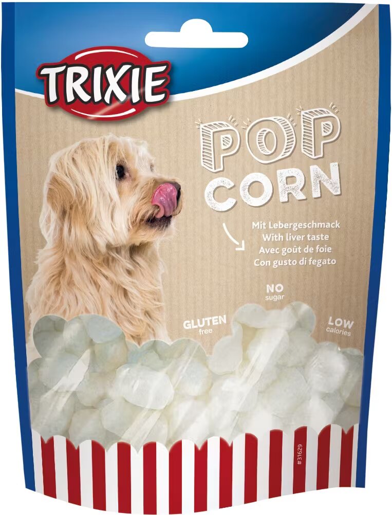 Trixie Recompensa Popcorn cu gust de ficat 100g 31629