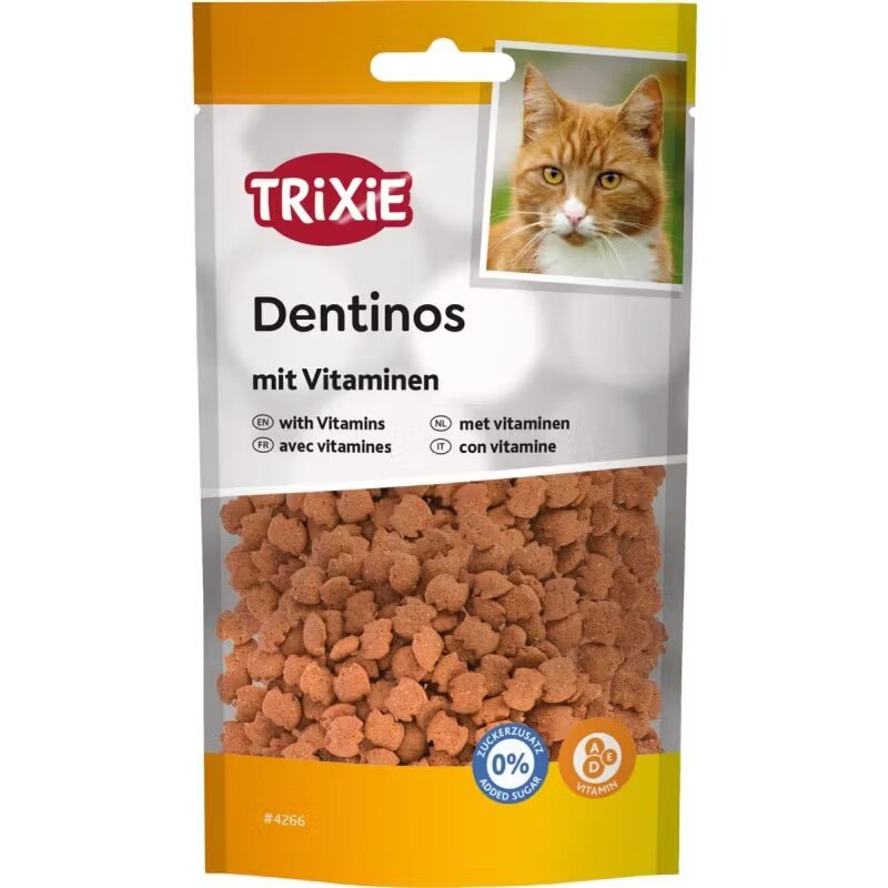 Trixie Recompense Pentru Pisici Denta Fun Dentinos Cu Vitamine 50 g