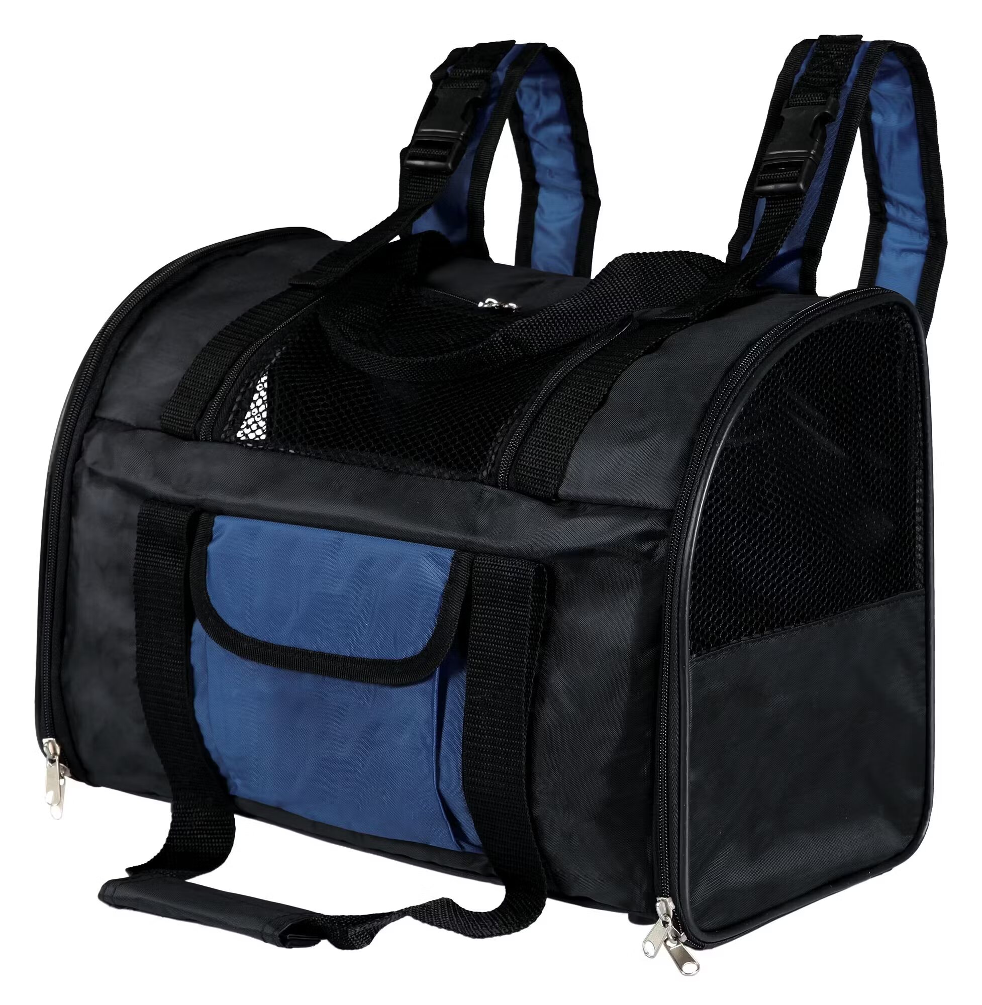 Trixie Rucsac Connor Nylon 42x30x21 cm Negru/Albastru 2882