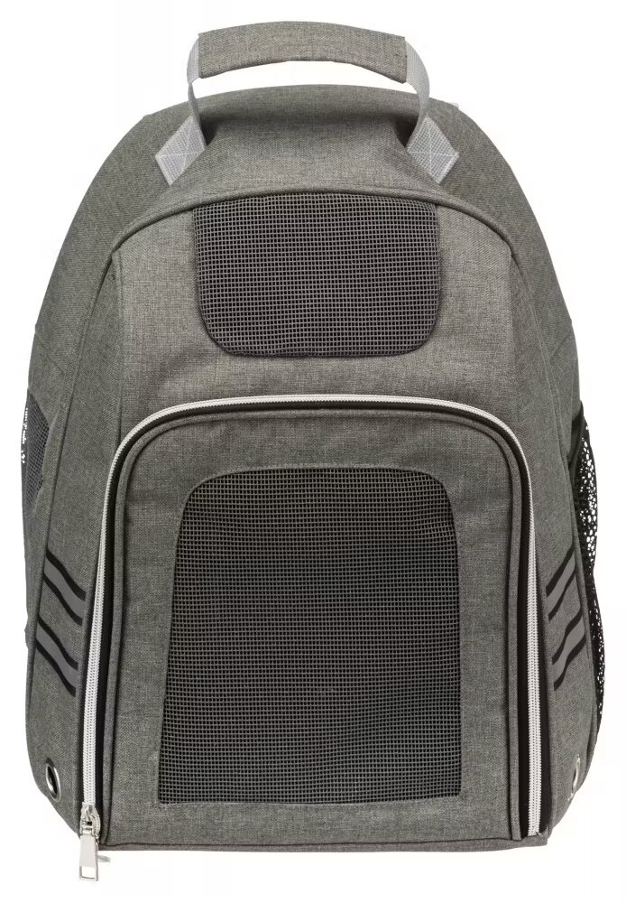 Trixie Rucsac Dan 36x44x26 cm pana la 6 kg Gri 28850