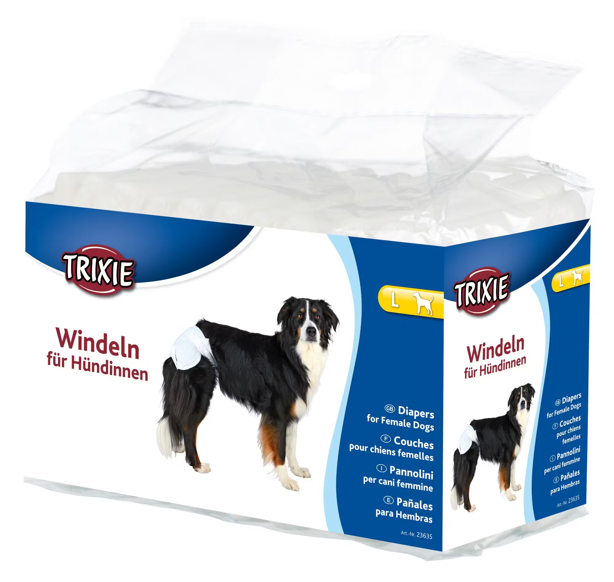 Trixie Scutece pentru Caini L (12 buc) pentru Femele 38-56 cm 23635
