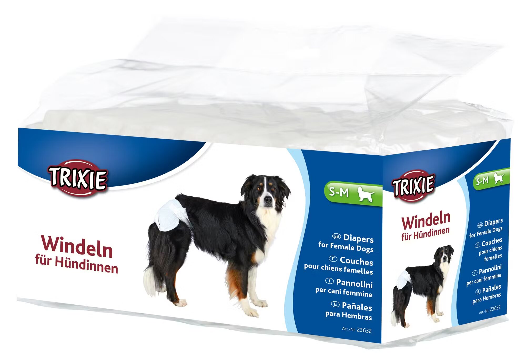Trixie Scutece pentru Caini S-M (12 buc) pentru Femele 28-40 cm 23632