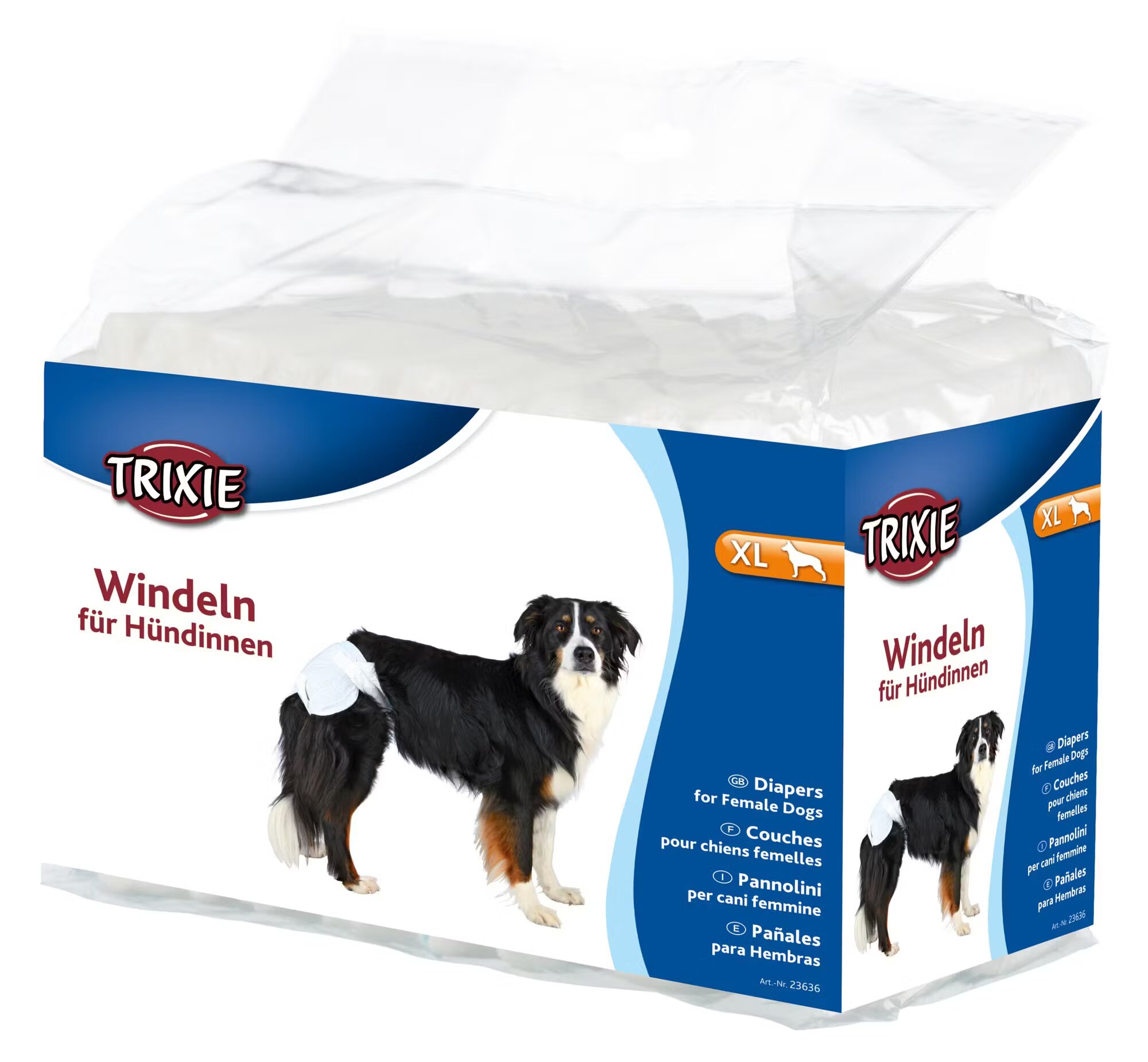 Trixie Scutece pentru Caini XL (12 buc) pentru Femele 48-58 cm 23636