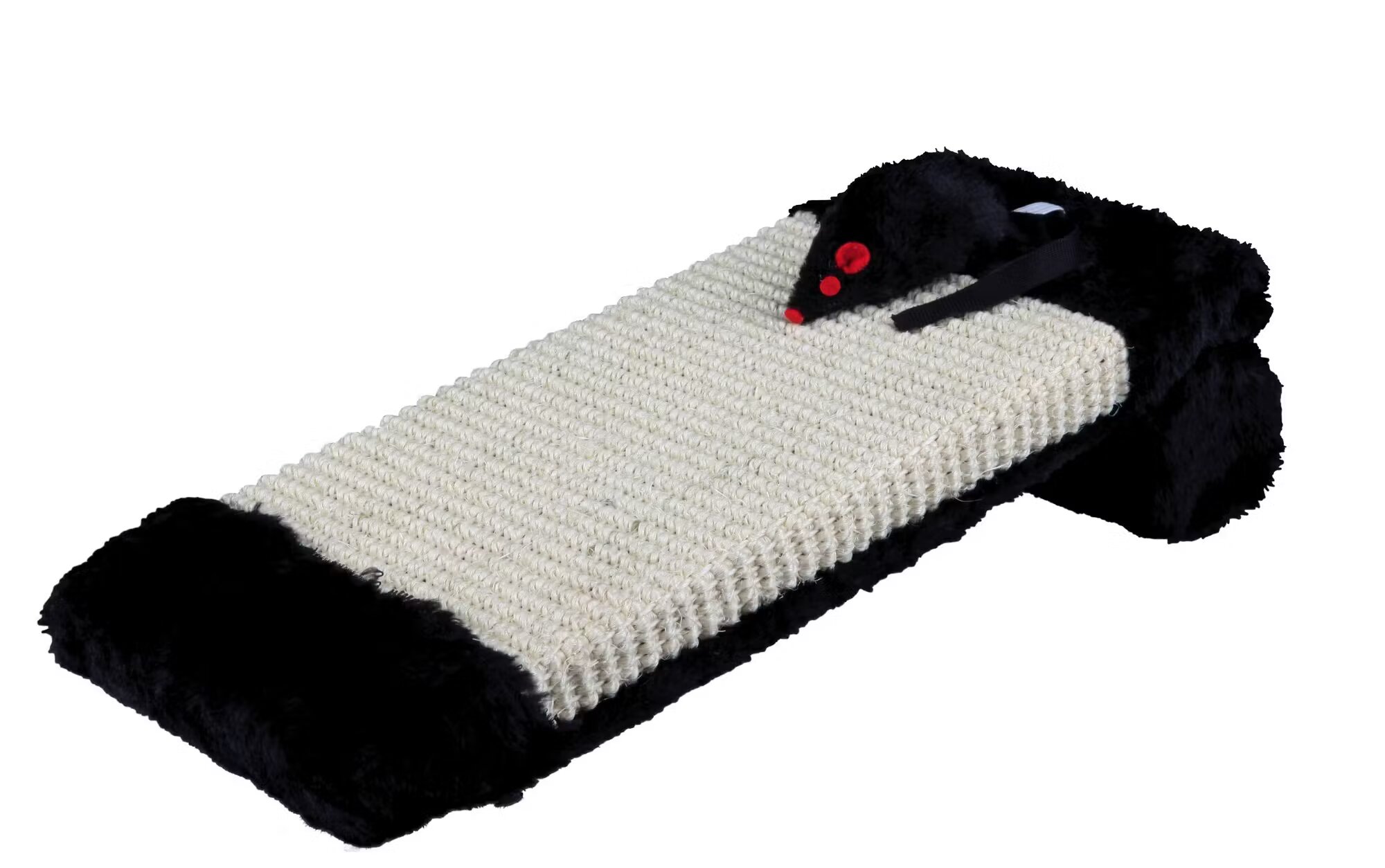 Trixie Sisal Pe Rola cu Jucarie 15x35 cm Negru 4303
