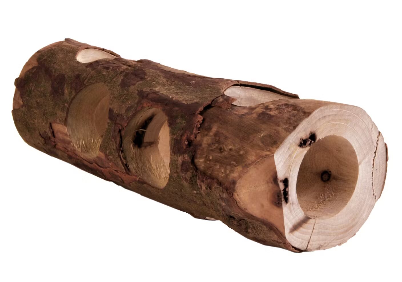 Trixie Tunel Lemn Natural 7x30 cm Rozatoare Mici 6131