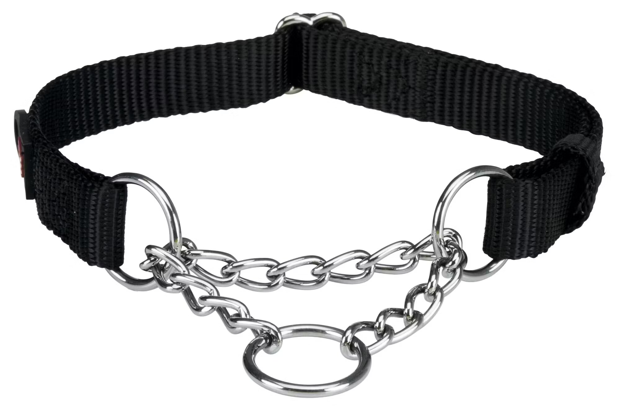 Trixie Zgarda Chinga cu Lant Strangulanta 35-50 cm/20 mm Negru 20281