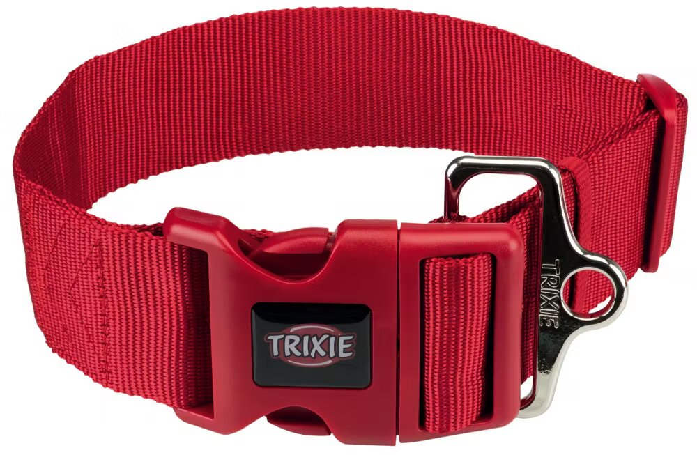 Trixie Zgarda Chinga Lata 55-80 cm/50 mm Rosu 1999403