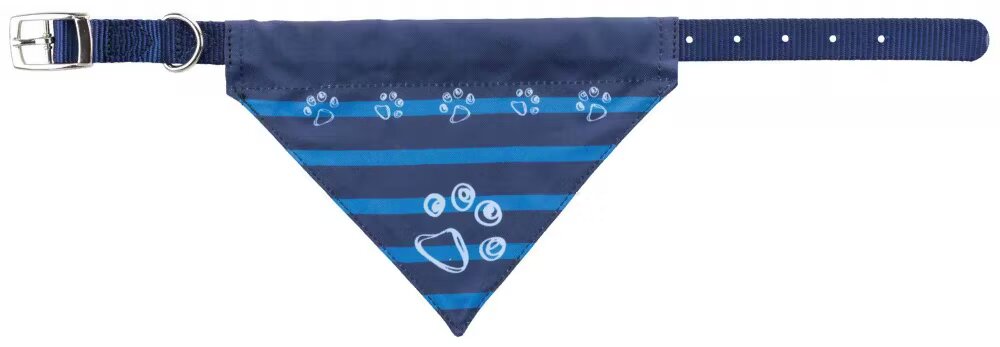 Trixie Zgarda cu Esarfa XS-S 25-31cm/ 15mm Indigo 30921