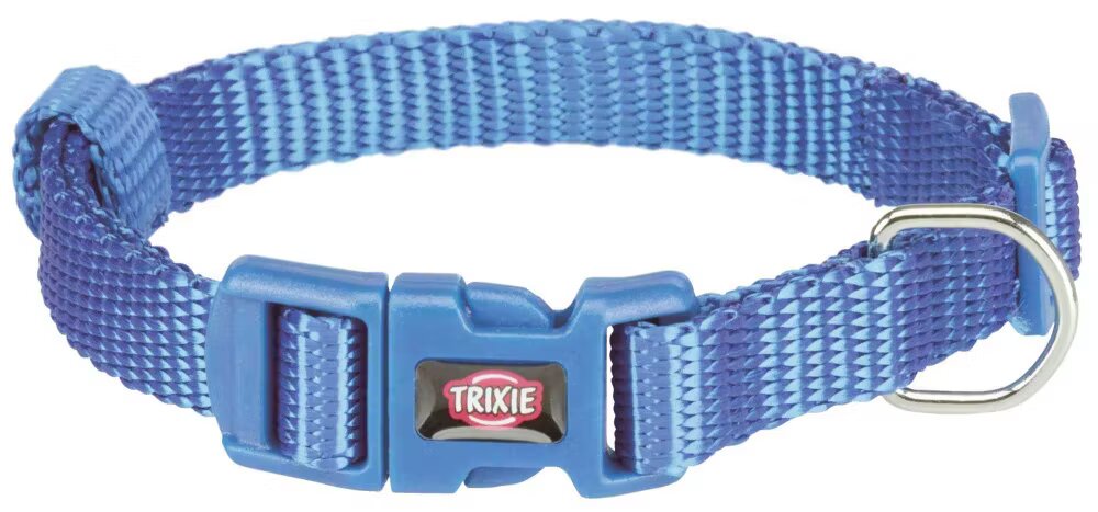 Trixie Zgarda Premium 22-35cm/ 10mm Albastru 201402