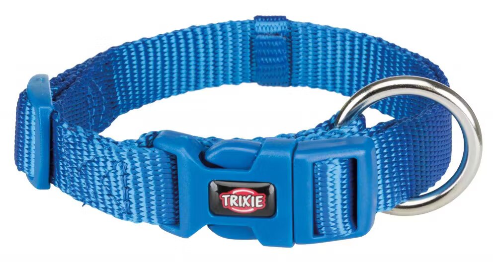 Trixie Zgarda Premium 30-45cm/ 15mm Albastru 201502