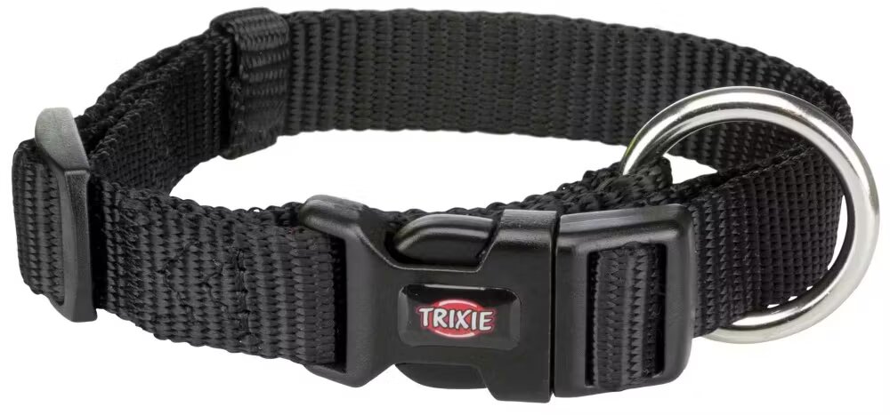 Trixie Zgarda Premium L-XL 40-65cm/ 25mm Negru 201701