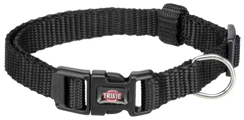 Trixie Zgarda Premium M-L 35-55cm/ 20mm Negru 201601