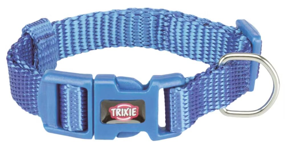 Trixie Zgarda Premium XXS-XS 15-25cm/ 10mm Albastru 202102