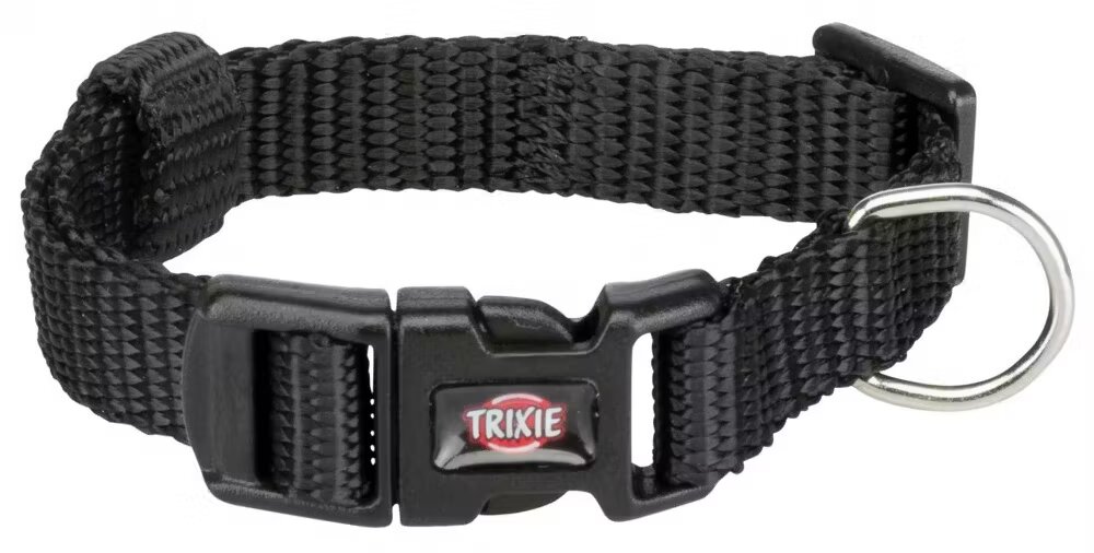 Trixie Zgarda Premium XXS-XS 15-25cm/ 10mm Negru 202101