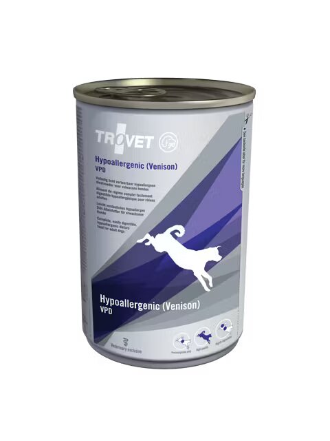 Trovet Dog conserva Hypoallergenic Caprioara 400 g
