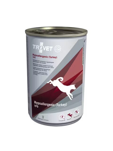 Trovet Dog conserva Hypoallergenic Curcan 400 g