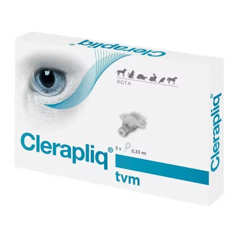 TVM Picaturi oftalmice Clerapliq Unidose 5x0.33 ml