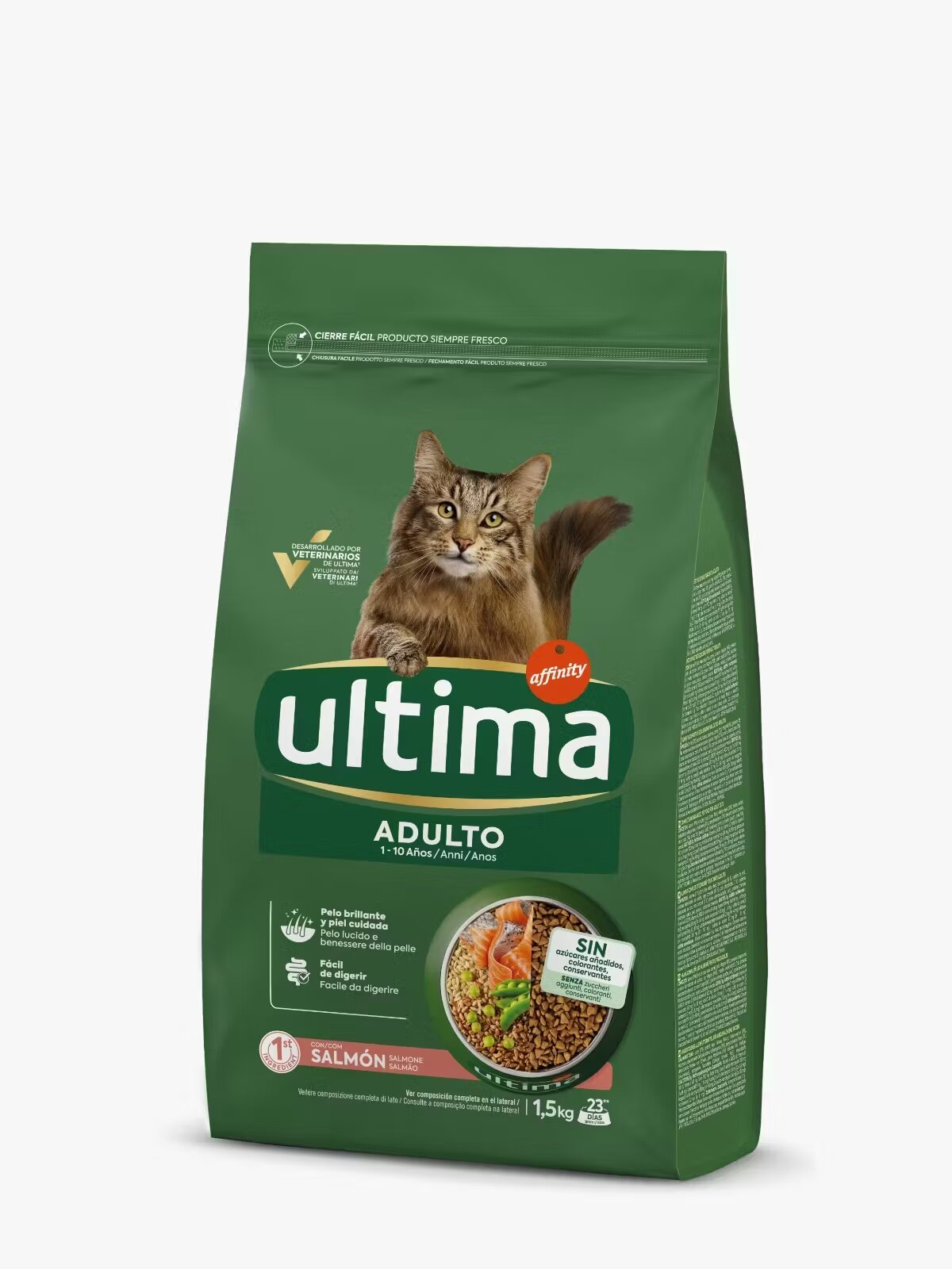 Ultima Cat Hrana uscata pisici Adult Somon 1.5 kg