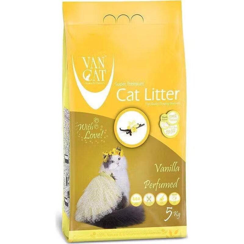 Vancat Nisip igienic Vanilla Compact 5 kg