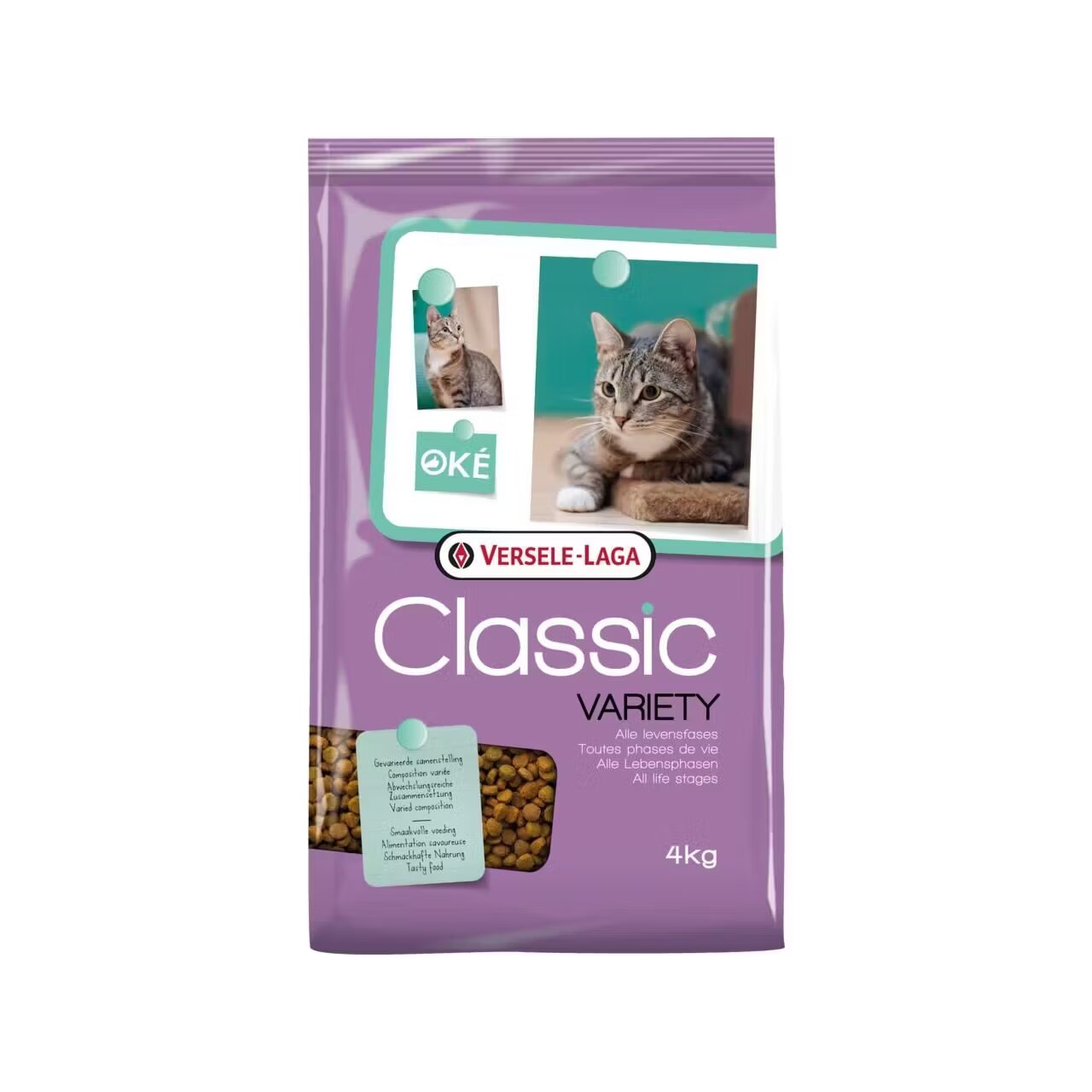 Versele Laga Hrana uscata pisici Versele-Laga Oke Classic Cat Variety 4 kg