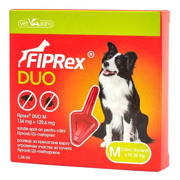 Vetagro Fiprex Duo M Dog (10-20 kg) 1 pipeta