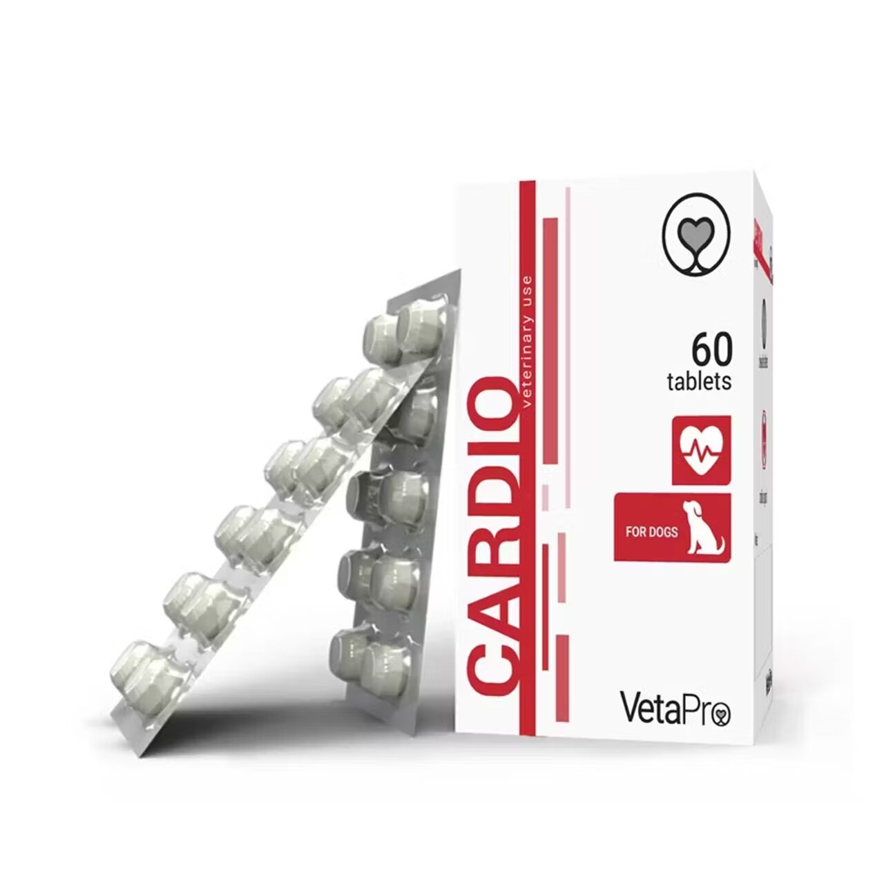 Vetapro Cardio Sanatate Cardiovasculara Caini de Toate Rasele 60 tablete