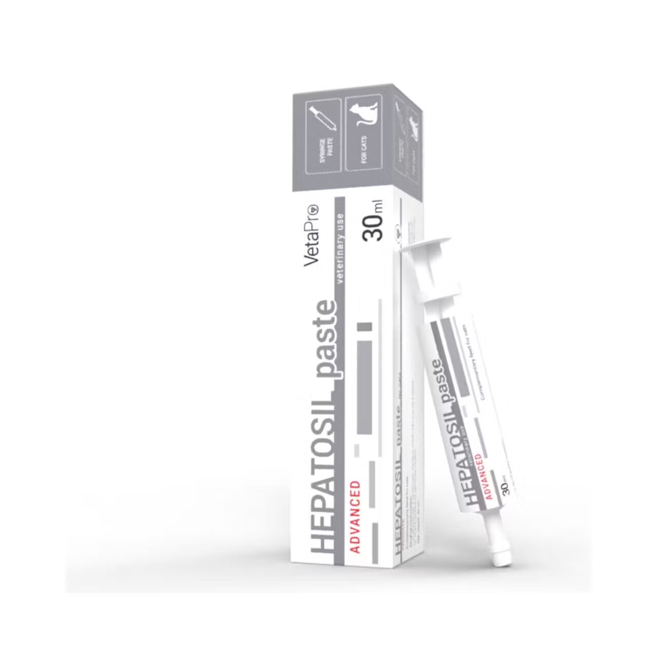 Vetapro Hepatosil Advanced Paste Seringa Suport Hepatic Pisici 30 ml