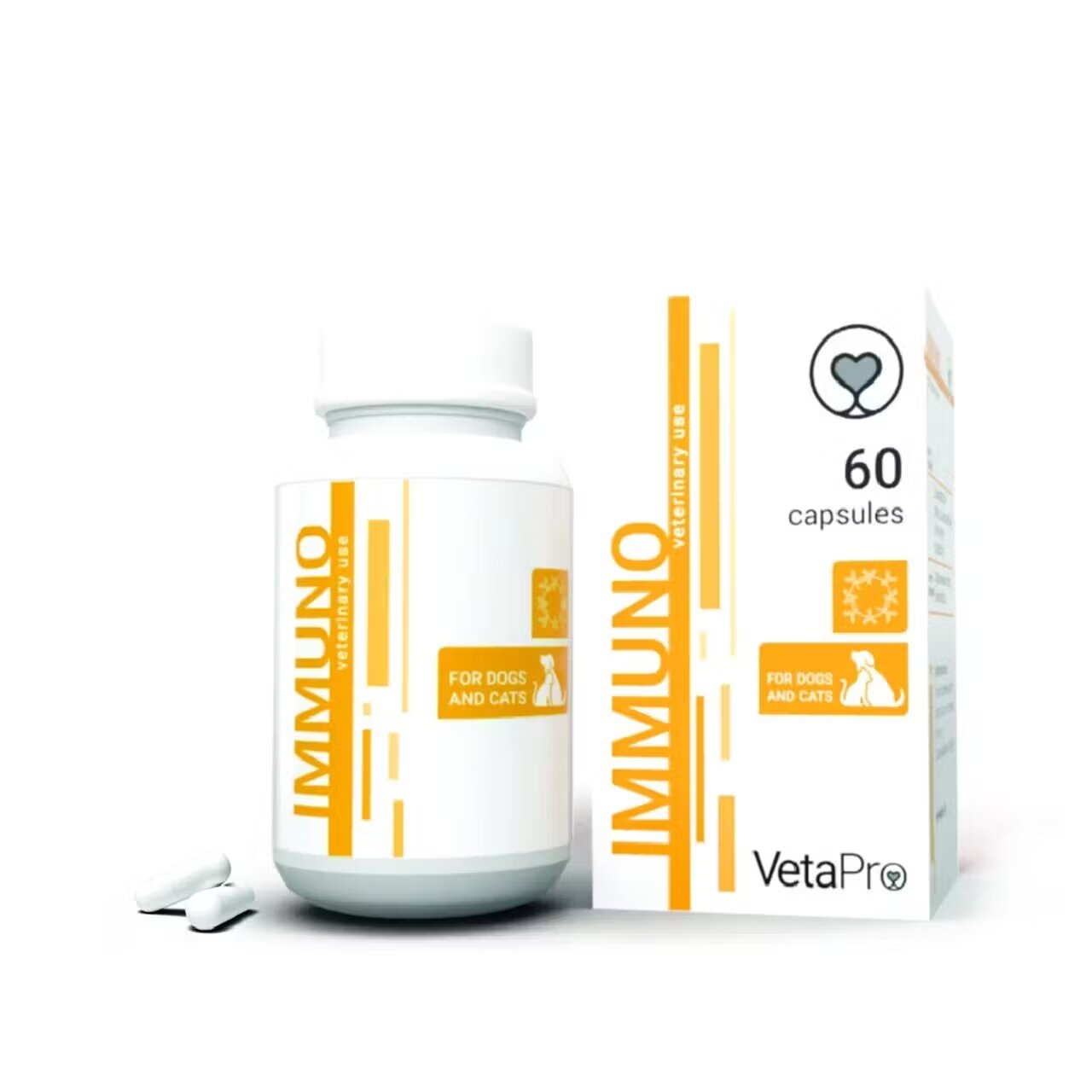 Vetapro Immuno Suport Imunitar Caini si Pisici 60 capsule