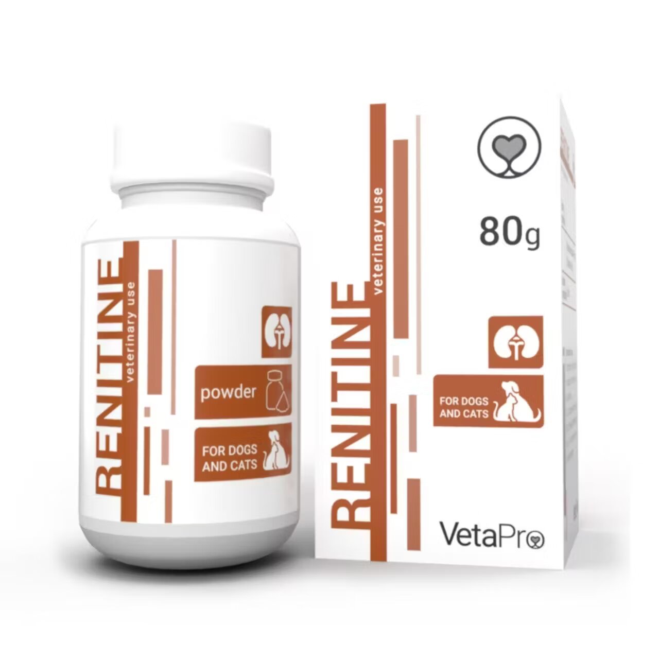 Vetapro Renitine Pudra Suport Renal Caini si Pisici 80 g