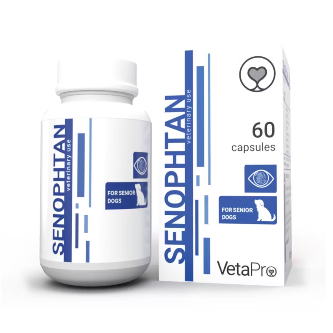 Vetapro Senophtan Sanatate Neurologica Caini Seniori 60 capsule