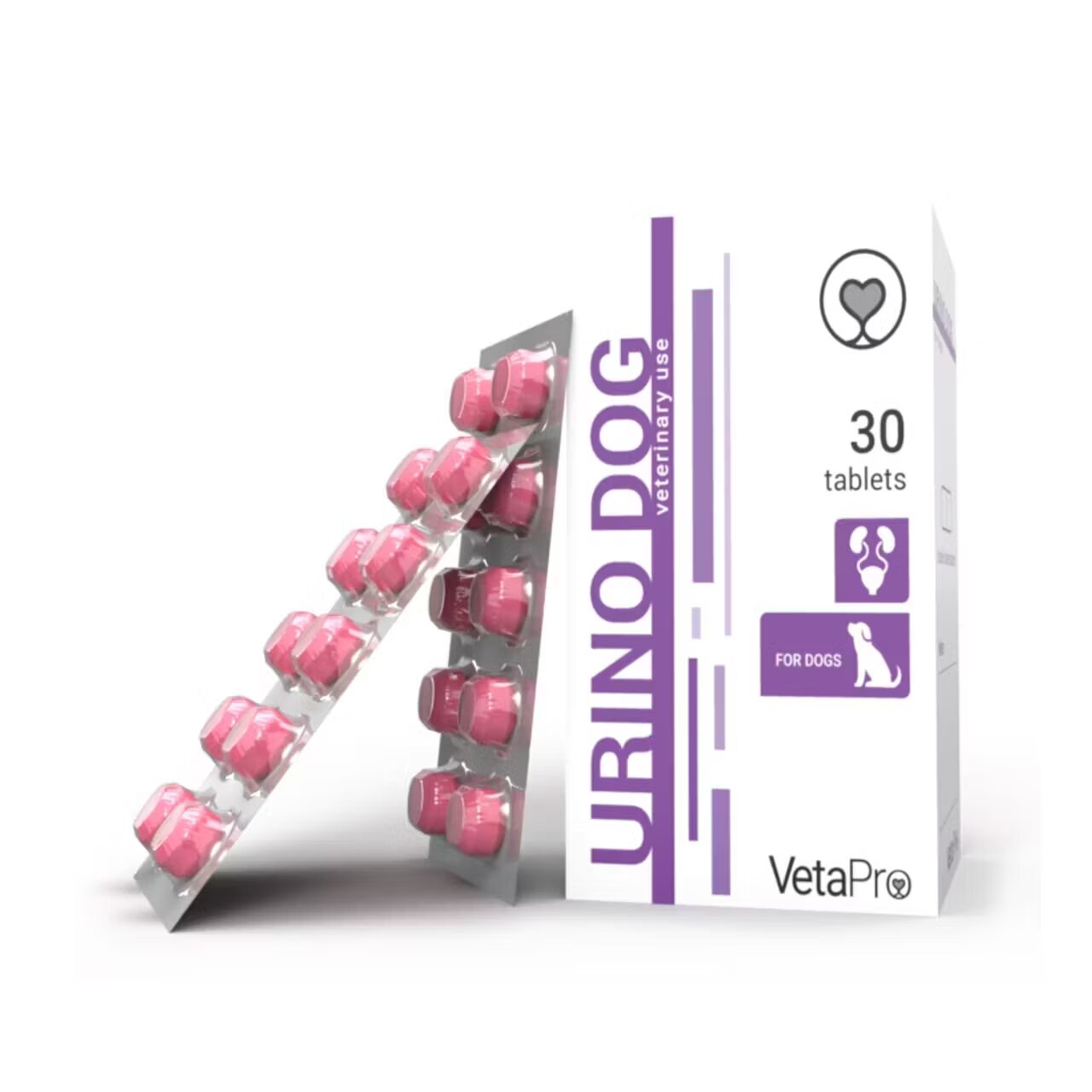 Vetapro Urino Dog Suport Urinar Caini 30 tablete