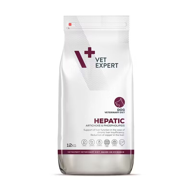 Vetexpert 4T Dieta Veterinara Hepatic Dog 12 kg