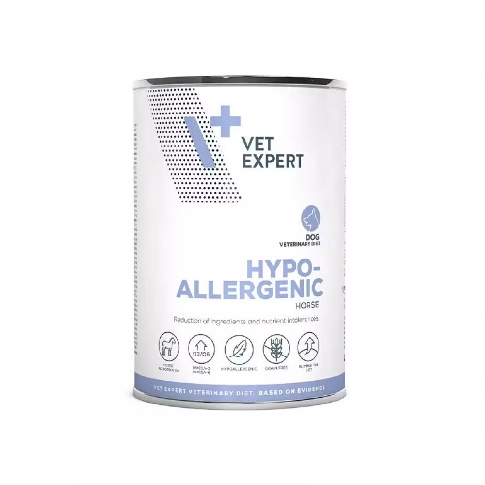 Vetexpert 4T Dieta Veterinara Hypoallergenic Dog Horse 400 g