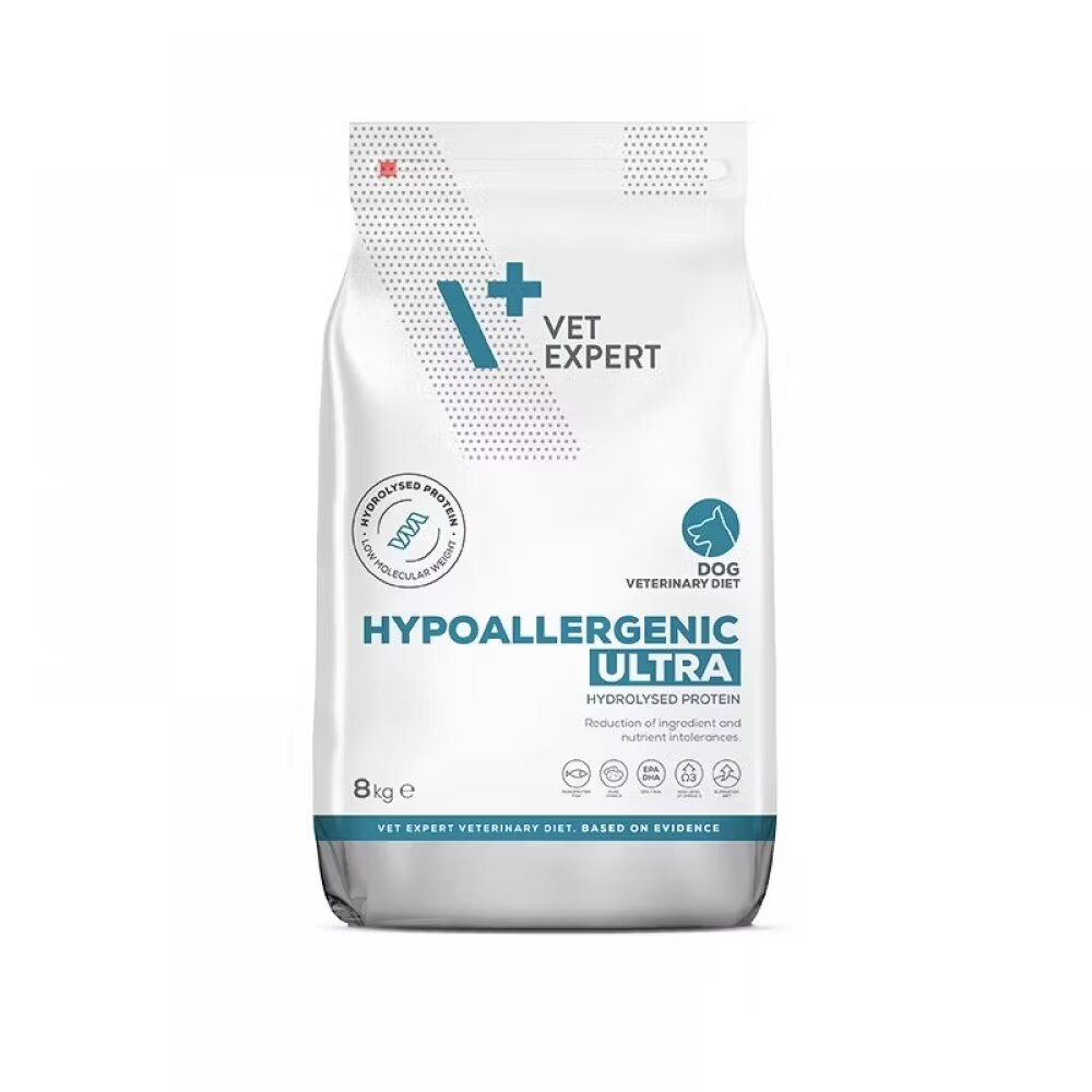 Vetexpert 4T Dieta Veterinara Hypoallergenic Ultra Dog 8 kg