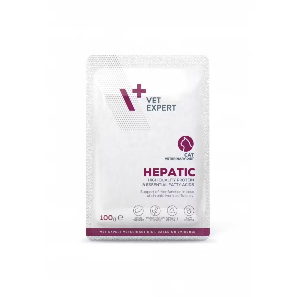 Vetexpert 4T Dieta Veterinara Pisici Hepatic Cat 100 g