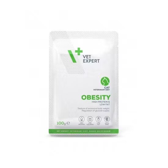 Vetexpert 4T Dieta Veterinara Pisici Obesity & Diabetes plic 100 g