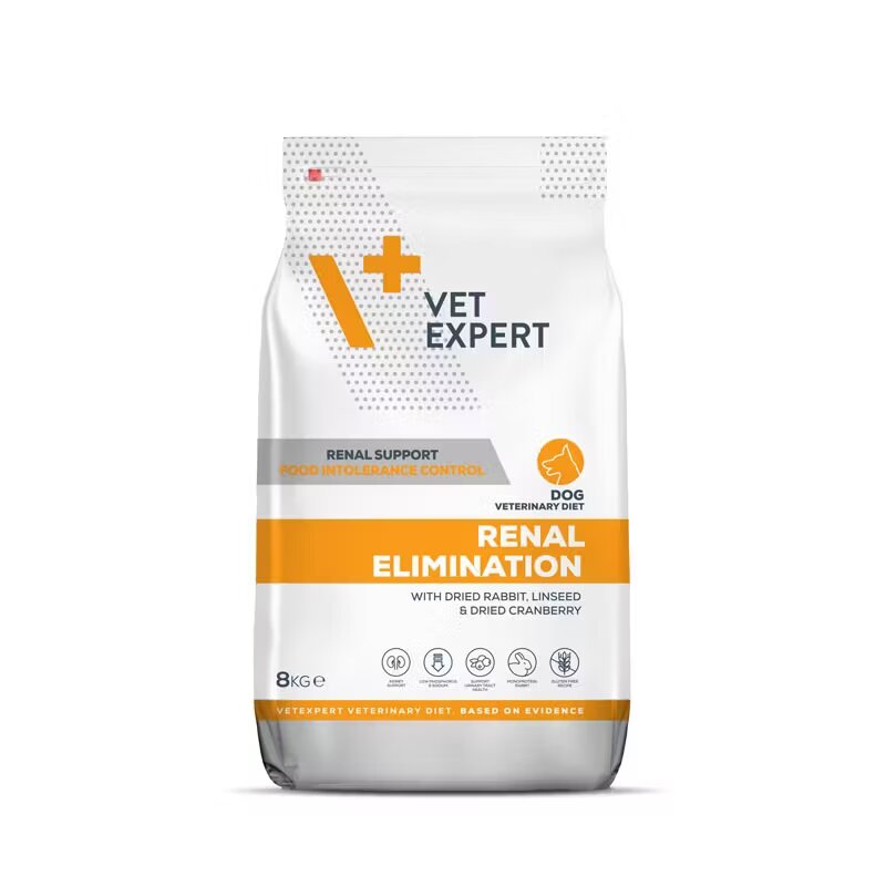 Vetexpert 4T Dieta Veterinara Renal Elimination Dog 8 kg