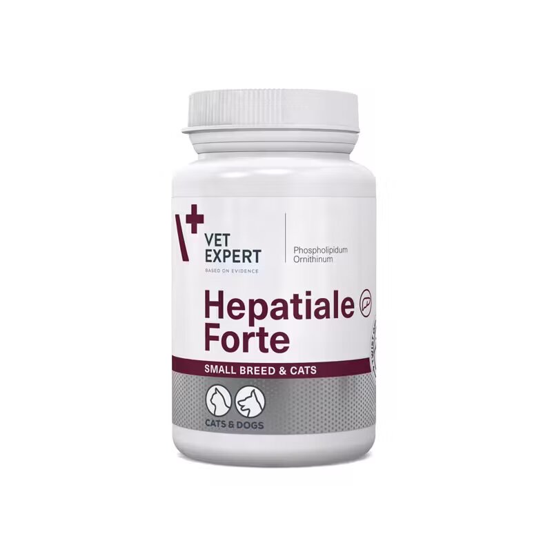 Vetexpert Hepatiale Forte Small Breed & Cats Twist Off 170 mg 40 capsule