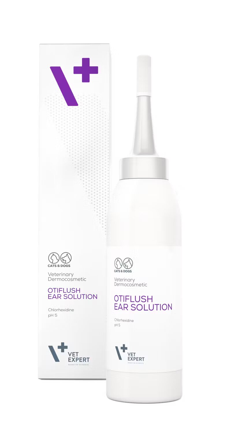 Vetexpert Lotiune Auriculara Otiflush 125 ml