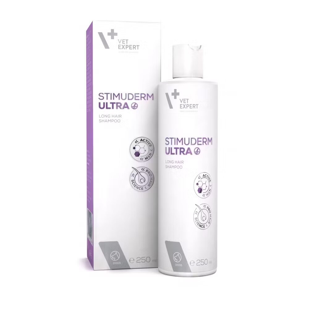 Vetexpert Stimuderm Ultra Sampon pentru Caini cu Blana Lunga 250 ml
