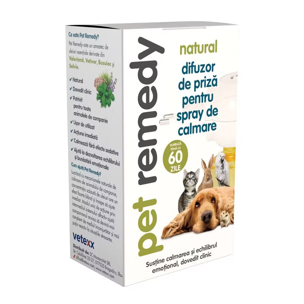 Vetexx PET REMEDY Plug Diffuser + 40 ml