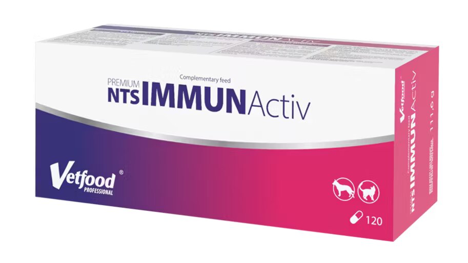 Vetfood NTS Diet Immunactiv Anticahectic 120 capsule