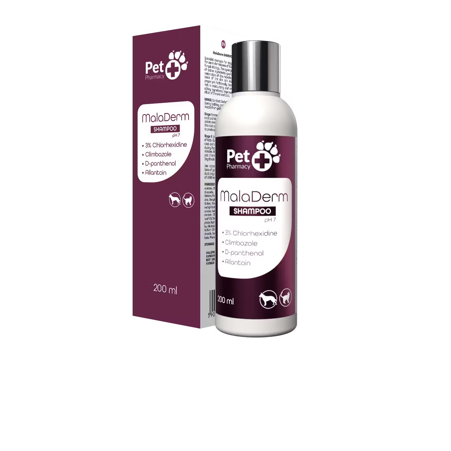 Vetfood Sampon dermatologic MalaDerm 200 ml