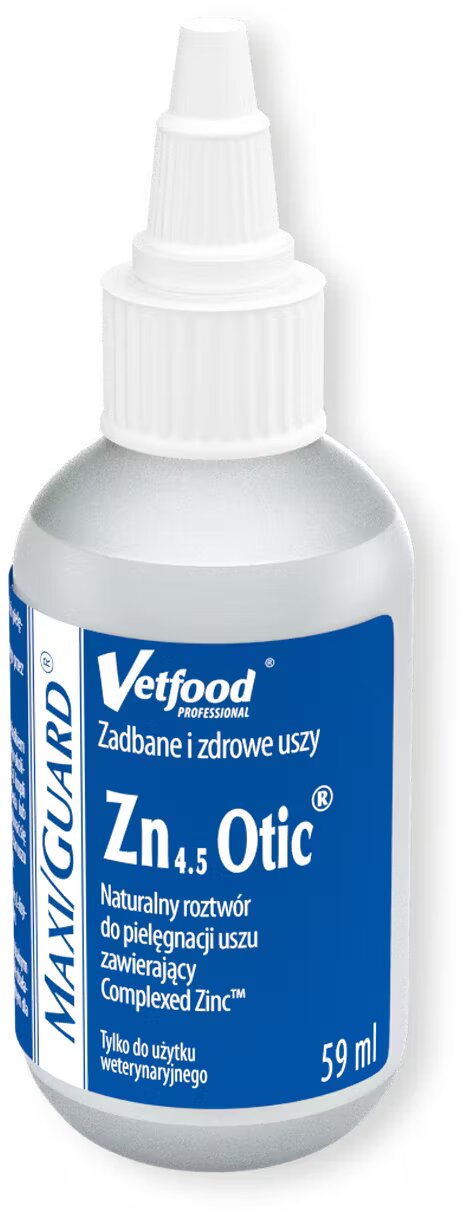 Vetfood Solutie antibacteriana MAXIGUARD Zn45 Otic 59 ml