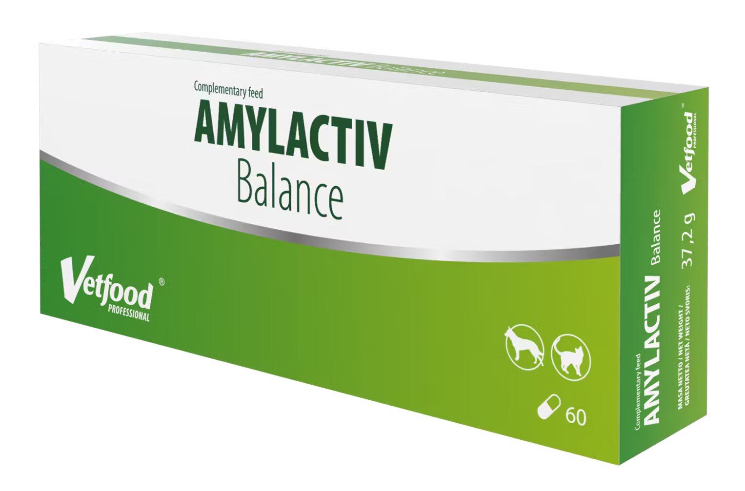 Vetfood Supliment gastrointestinal Amylactiv Balance 60 capsule