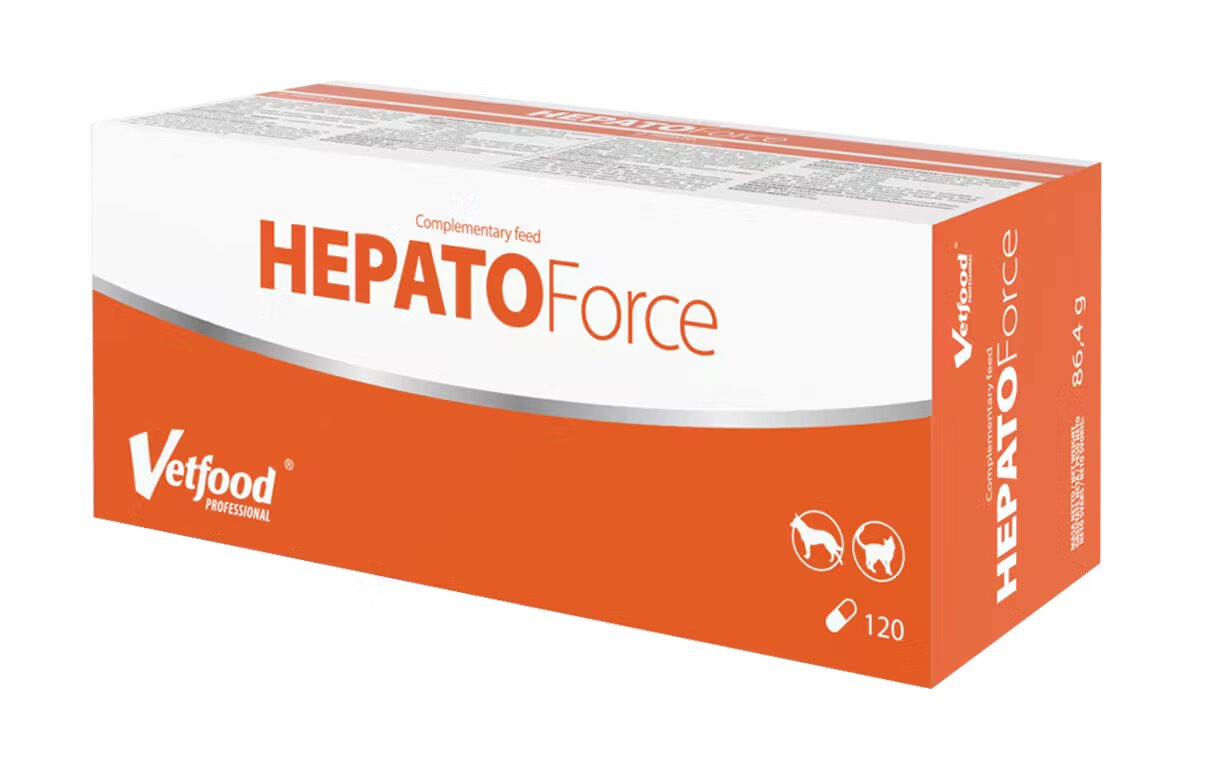 Vetfood Supliment hepatic Hepato Force 120 capsule