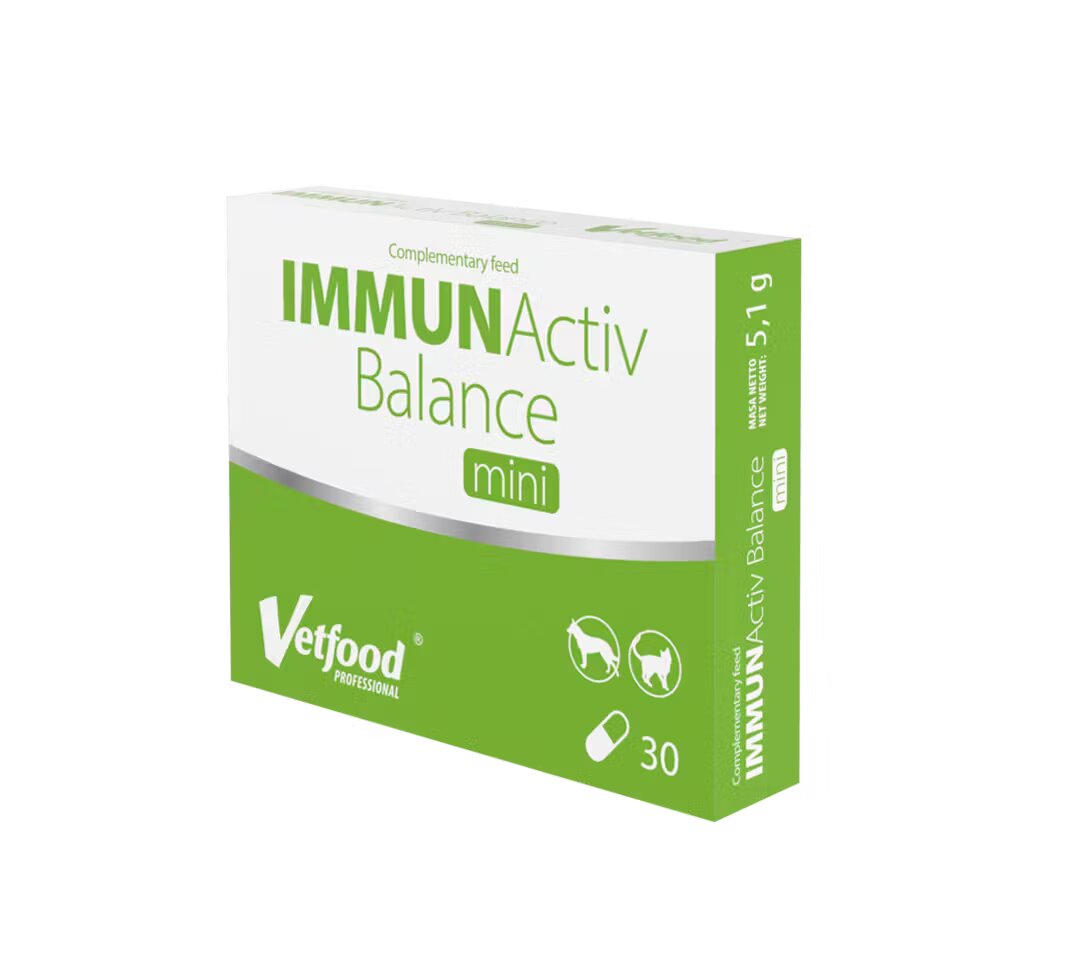 Vetfood Supliment imunitar Immunactiv Balance Mini 30 capsule