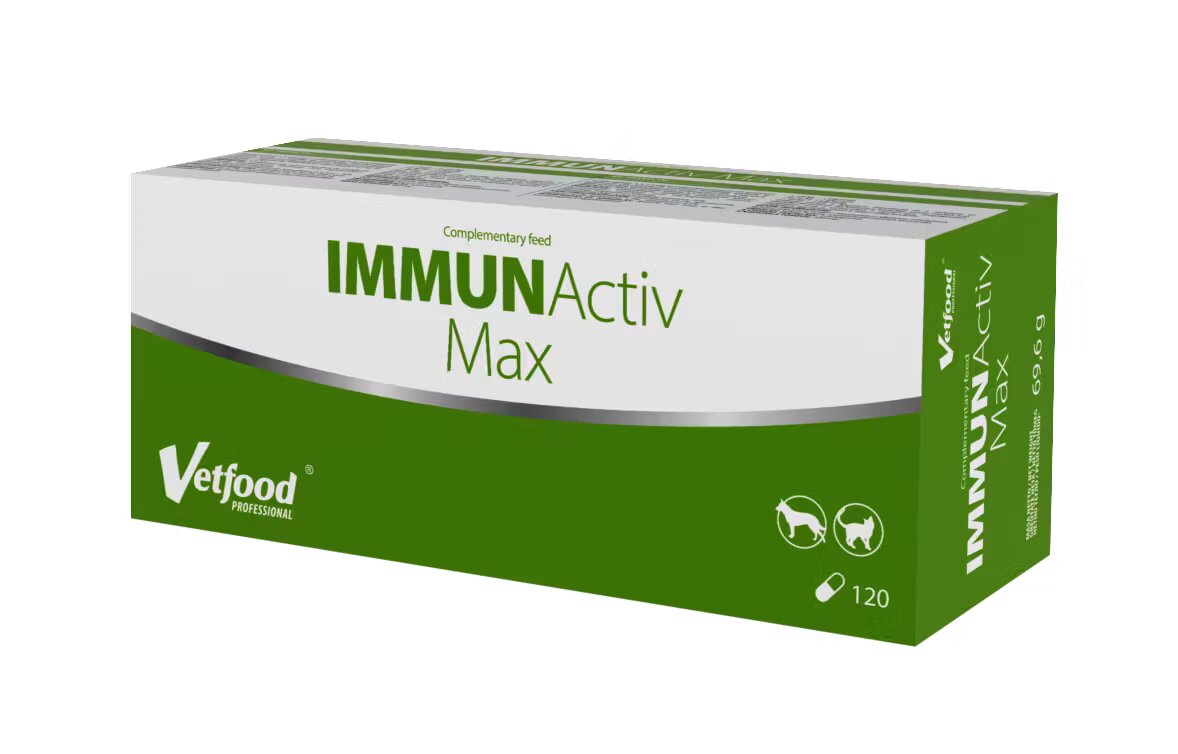 Vetfood Supliment imunitar Immunactiv Max 120 capsule