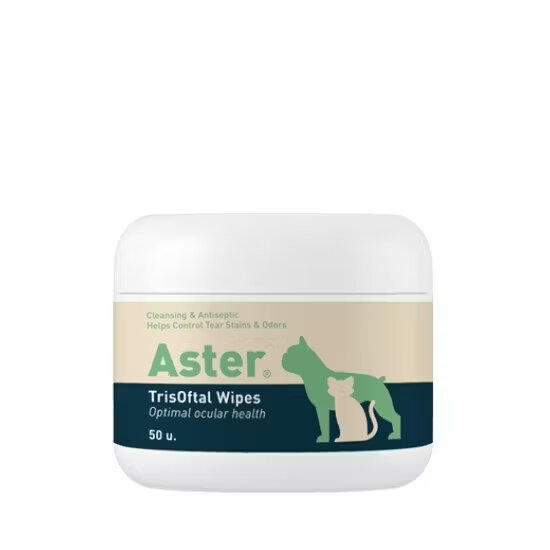 Vetnova Servetele dermatologice ASTER TrisOftal 50 buc