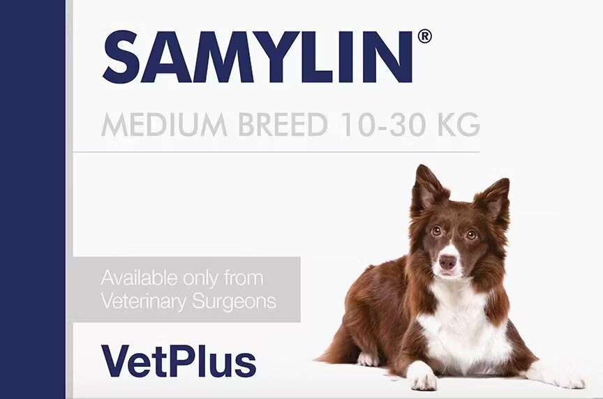 Vetplus Samylin Medium Breed 10-30 kg 30 tablete